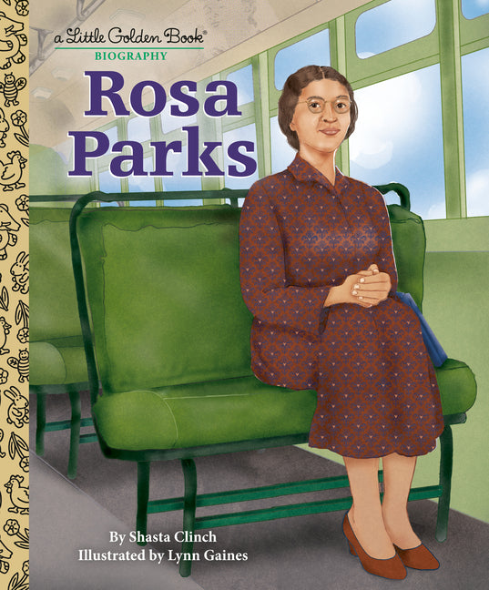 Book cover for Rosa Parks: A Little Golden Book Biography