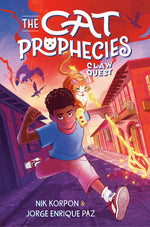 Book cover for Cat Prophecies: Claw Quest