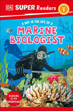 Book cover for DK Super Readers Level 1 a Day in the Life of a Marine Biologist