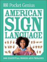 Book cover for Pocket Genius American Sign Language