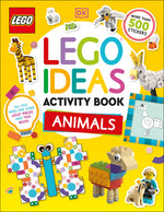 Book cover for Lego Ideas Activity Book Animals: Packed with Lego Building and Sticker Activities and Fun Facts. with 500+ Stickers!
