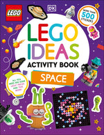 Book cover for Lego Ideas Activity Book Space: Packed with Lego Building and Sticker Activities and Fun Facts. with 500+ Stickers!