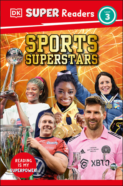 Book cover for DK Super Readers Level 3 Sports Superstars
