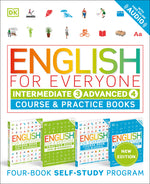 Book cover for English for Everyone Intermediate and Advanced Box Set