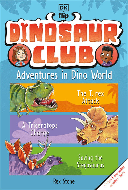 Book cover for Dinosaur Club: Adventures in Dino World