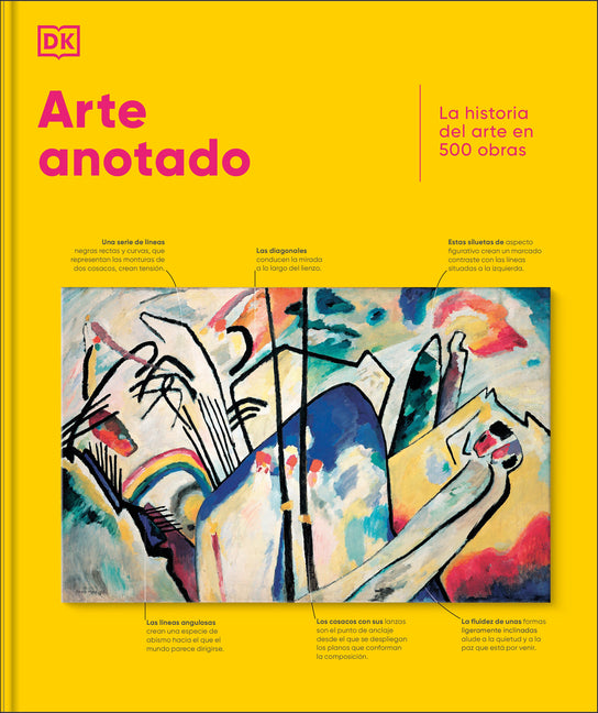 Book cover for Arte Anotado (Art, Annotated): La Historia del Arte En 500 Obras