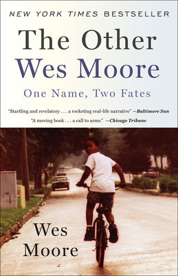 Book cover for The Other Wes Moore: One Name, Two Fates