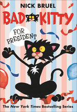 Book cover for Bad Kitty for President
