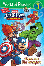 Book cover for Marvel Super Hero Adventures: These Are the Avengers