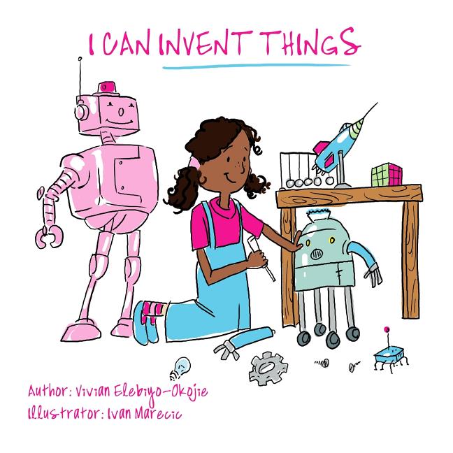 Book cover for I can invent things