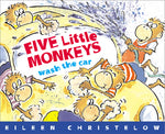 Book cover for Five Little Monkeys Wash the Car