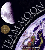 Book cover for Team Moon: How 400,000 People Landed Apollo 11 on the Moon