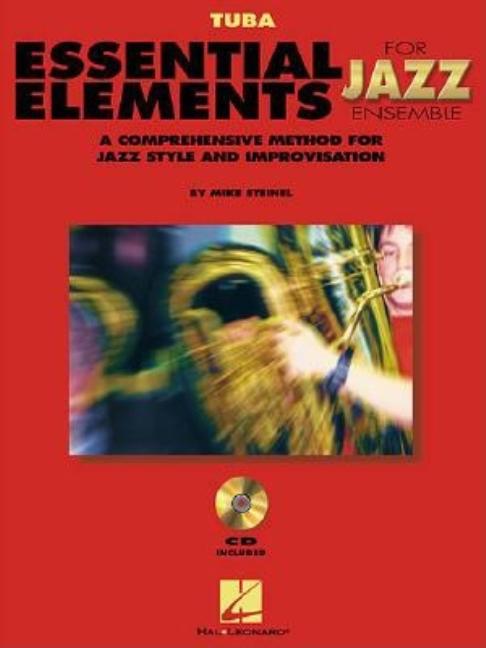 Book cover for Essential Elements for Jazz Ensemble a Comprehensive Method for Jazz Style and Improvisation
