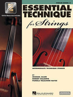 Book cover for Essential Technique for Strings with Eei: Violin (Book/Media Online)