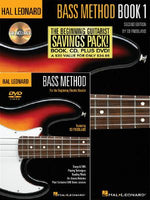 Book cover for Hal Leonard Bass Method Beginner's Pack: The Beginning Bassist Savings Pack!