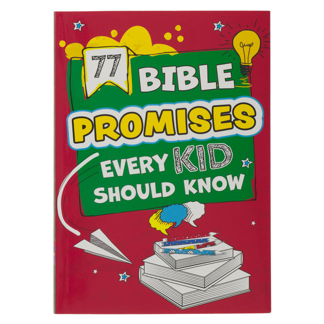 Book cover for 77 Bible Promises Every Kid Should Know