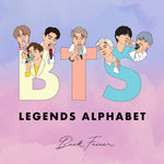Book cover for Bts Legends Alphabet