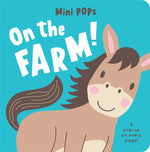 Book cover for Mini Pops: On the Farm!: Mini Pop-Up Board Book
