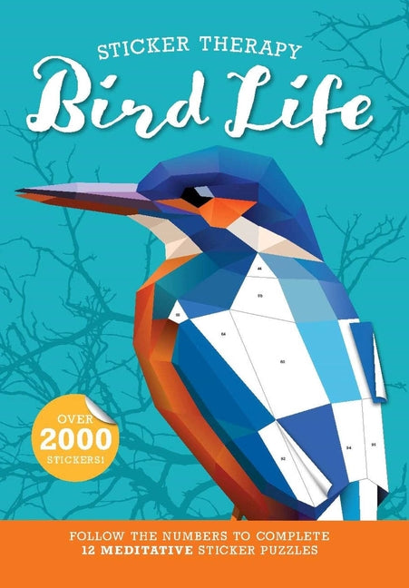 Book cover for Sticker Therapy: Bird Life: Sticker Activity Book