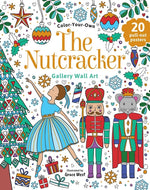 Book cover for Nutcracker: Coloring Book: Color-Your-Own Gallery Wall Art
