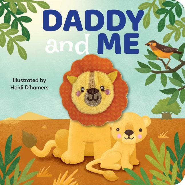 Book cover for Daddy & Me: Finger Puppet Board Book