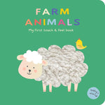 Book cover for Farm Animals: My First Touch & Feel Book: Board Book with Touch and Feel Elements