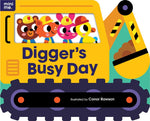 Book cover for Digger's Busy Day: Shaped Board Book