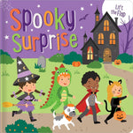 Book cover for Spooky Surprise: Lift-The-Flap Board Book