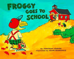 Book cover for Froggy Goes to School