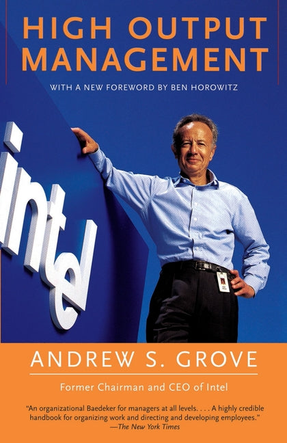 Book cover for High Output Management