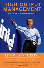 Book cover for High Output Management