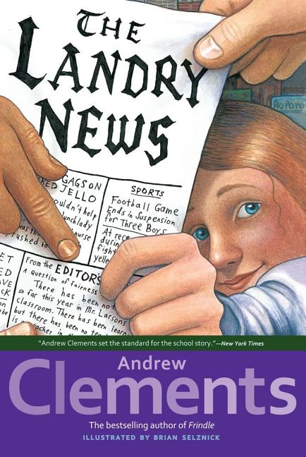 Book cover for The Landry News