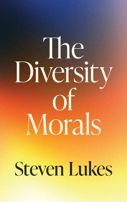 Book cover for Diversity of Morals