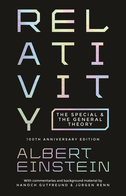 Book cover for Relativity: The Special and the General Theory - 100th Anniversary Edition