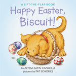 Book cover for Happy Easter, Biscuit!: A Lift-The-Flap Book: An Easter and Springtime Book for Kids