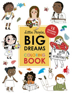 Book cover for Little People, Big Dreams Coloring Book: 15 Dreamers to Color