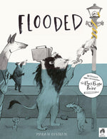 Book cover for Flooded: Winner of the Klaus Flugge Prize for Illustration 2023