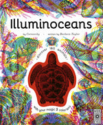 Book cover for Illuminoceans: Dive Deep Into the Ocean with Your Magic Three-Colour Lens