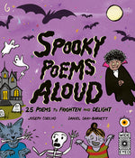 Book cover for Spooky Poems Aloud: 25 Poems to Frighten and Delight
