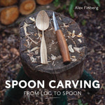 Book cover for Spoon Carving: From Log to Spoon