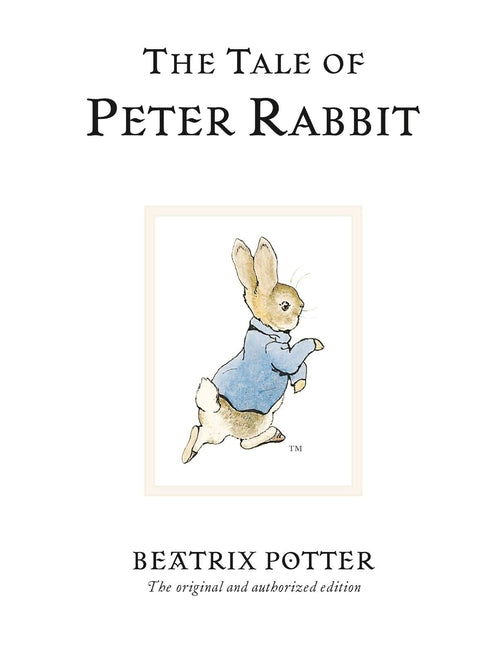Book cover for The Tale of Peter Rabbit