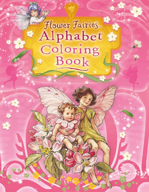 Book cover for Flower Fairies Alphabet Coloring Book