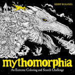 Book cover for Mythomorphia: An Extreme Coloring and Search Challenge