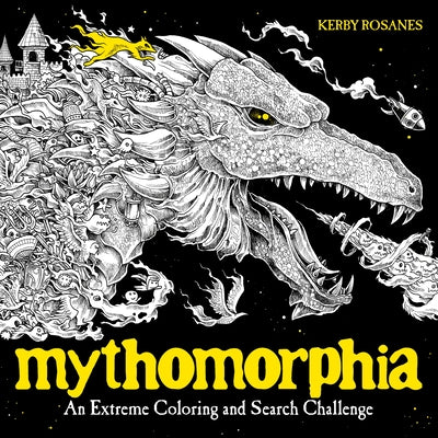 Book cover for Mythomorphia: An Extreme Coloring and Search Challenge