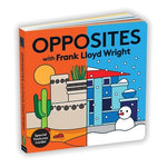 Book cover for Opposites with Frank Lloyd Wright