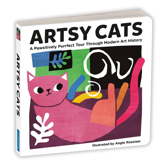 Book cover for Artsy Cats Board Book