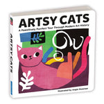 Book cover for Artsy Cats Board Book