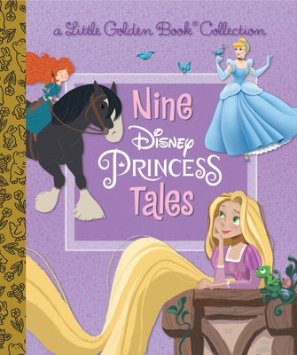Book cover for Nine Disney Princess Tales (Disney Princess)