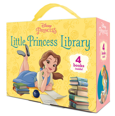 Book cover for Little Princess Library (Disney Princess): Disney Cinderella; Disney the Little Mermaid; Disney Moana; Disney Beauty & the Beast