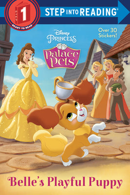 Book cover for Belle's Playful Puppy (Disney Princess: Palace Pets)